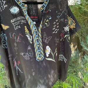 Beautiful Johnny Was shirt!